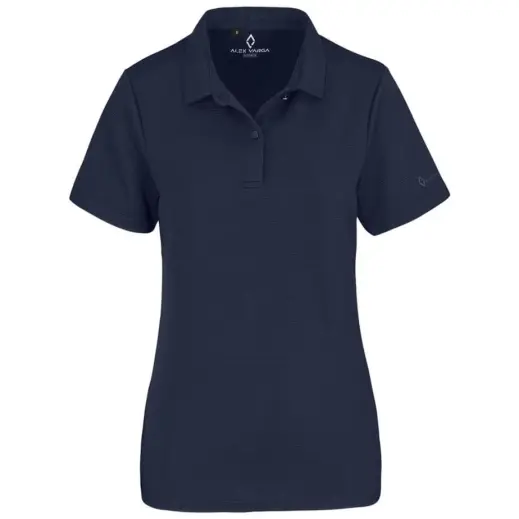 Ladies Alex Varga Xenia Golf Shirt Navy